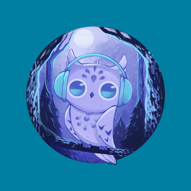 Owl Music-none glossy sticker-ricolaa
