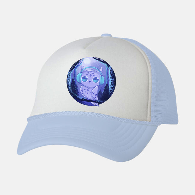 Owl Music-unisex trucker hat-ricolaa