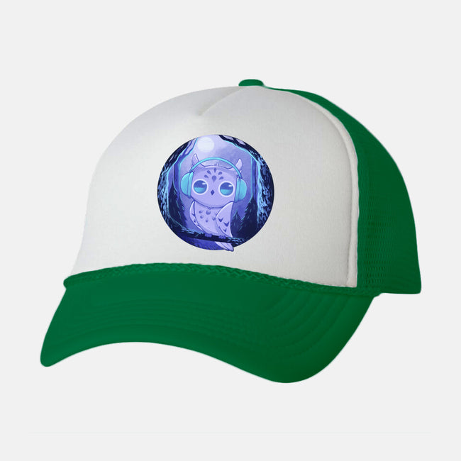 Owl Music-unisex trucker hat-ricolaa