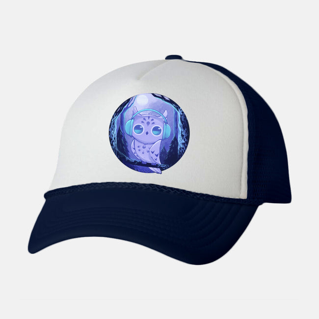 Owl Music-unisex trucker hat-ricolaa