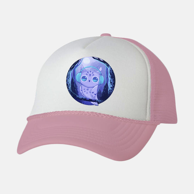 Owl Music-unisex trucker hat-ricolaa