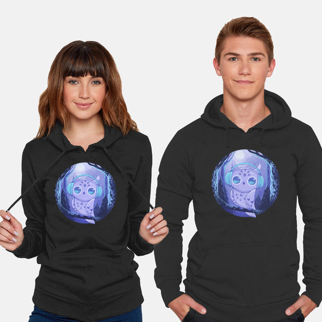 Owl Music-unisex pullover sweatshirt-ricolaa