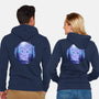 Owl Music-unisex zip-up sweatshirt-ricolaa