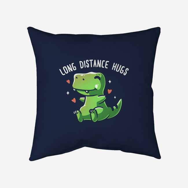 Long Distance Hugs-none removable cover w insert throw pillow-tobefonseca