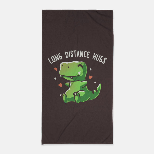 Long Distance Hugs-none beach towel-tobefonseca