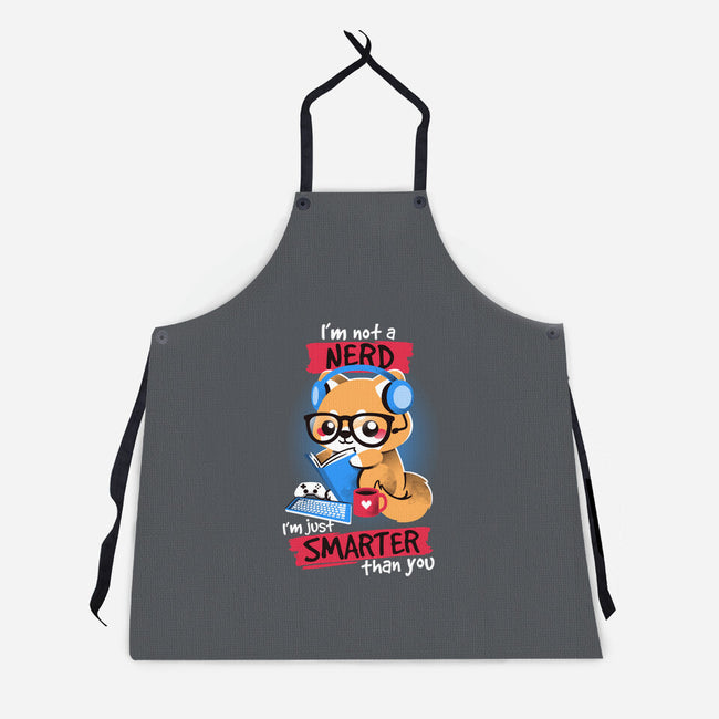 Not a Nerd-unisex kitchen apron-NemiMakeit