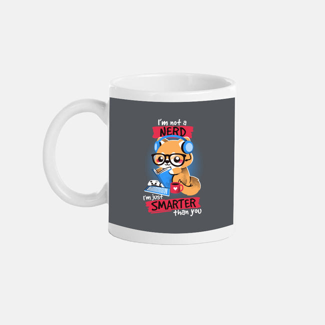 Not a Nerd-none glossy mug-NemiMakeit