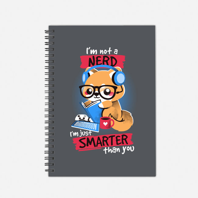 Not a Nerd-none dot grid notebook-NemiMakeit