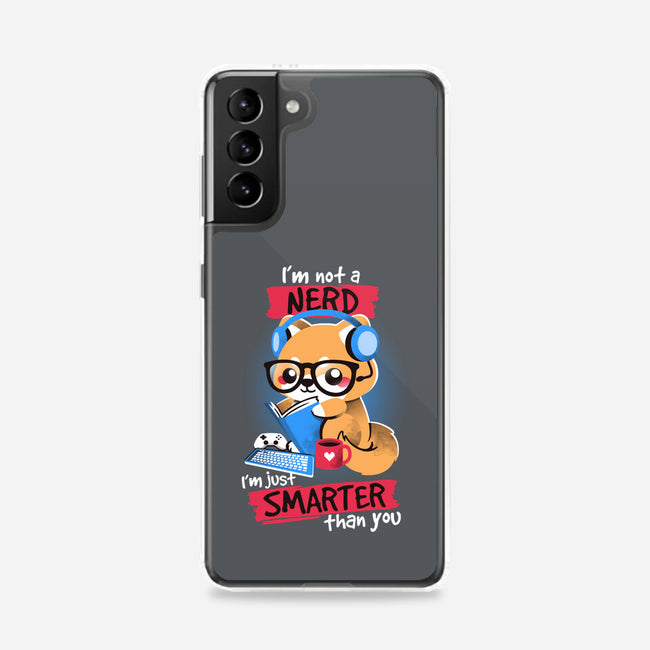 Not a Nerd-samsung snap phone case-NemiMakeit