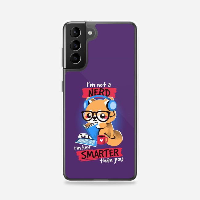 Not a Nerd-samsung snap phone case-NemiMakeit