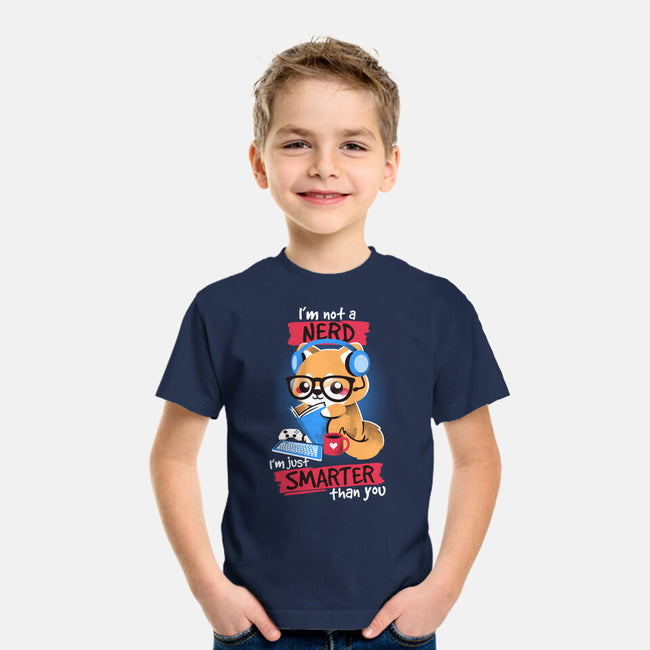 Not a Nerd-youth basic tee-NemiMakeit