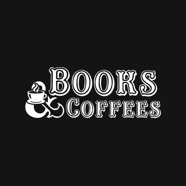 Books And Coffees-none removable cover w insert throw pillow-DrMonekers