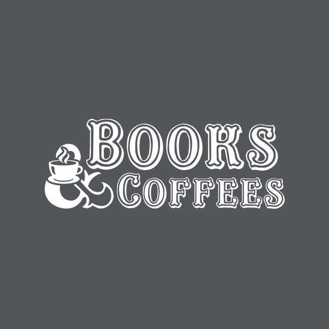 Books And Coffees-none removable cover throw pillow-DrMonekers