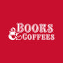 Books And Coffees-womens basic tee-DrMonekers