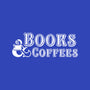 Books And Coffees-womens basic tee-DrMonekers