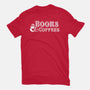Books And Coffees-youth basic tee-DrMonekers