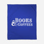Books And Coffees-none fleece blanket-DrMonekers