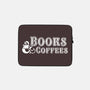 Books And Coffees-none zippered laptop sleeve-DrMonekers
