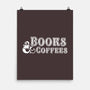 Books And Coffees-none matte poster-DrMonekers