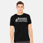 Books And Coffees-mens heavyweight tee-DrMonekers