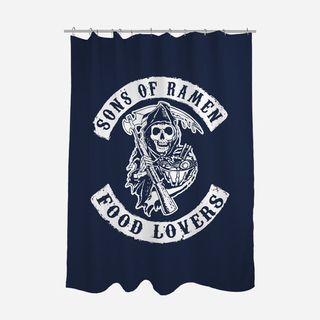 Sons Of Ramen-none polyester shower curtain-Melonseta