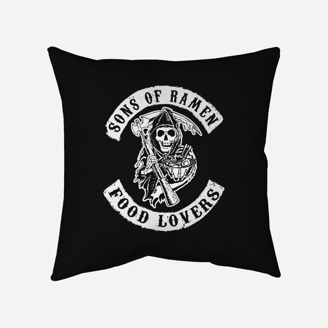 Sons Of Ramen-none removable cover throw pillow-Melonseta