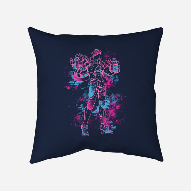 Try The Punch-none removable cover throw pillow-yumie