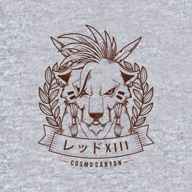 Red XIII Cosmo Canyon-mens long sleeved tee-Alundrart