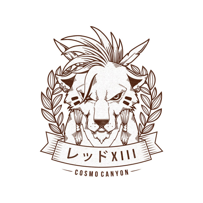 Red XIII Cosmo Canyon-womens basic tee-Alundrart