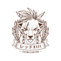 Red XIII Cosmo Canyon-none removable cover w insert throw pillow-Alundrart