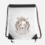 Red XIII Cosmo Canyon-none drawstring bag-Alundrart