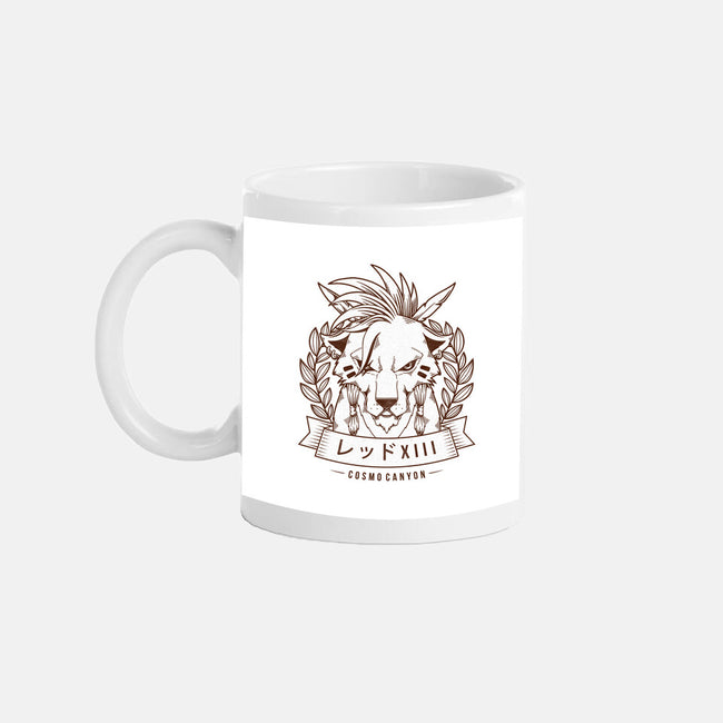 Red XIII Cosmo Canyon-none glossy mug-Alundrart