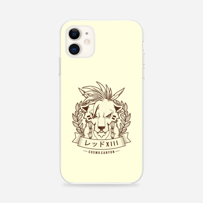 Red XIII Cosmo Canyon-iphone snap phone case-Alundrart