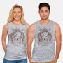 Red XIII Cosmo Canyon-unisex basic tank-Alundrart