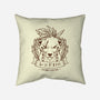 Red XIII Cosmo Canyon-none removable cover w insert throw pillow-Alundrart