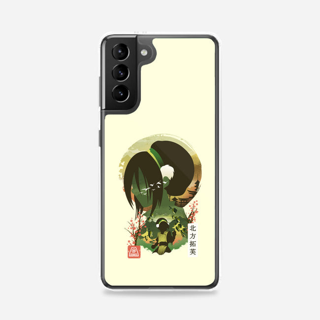 Ukiyo E Earthbender-samsung snap phone case-dandingeroz