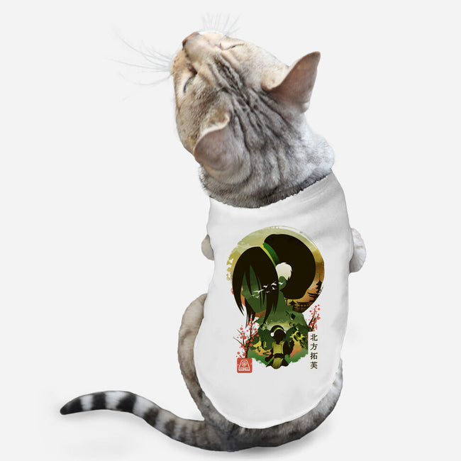 Ukiyo E Earthbender-cat basic pet tank-dandingeroz