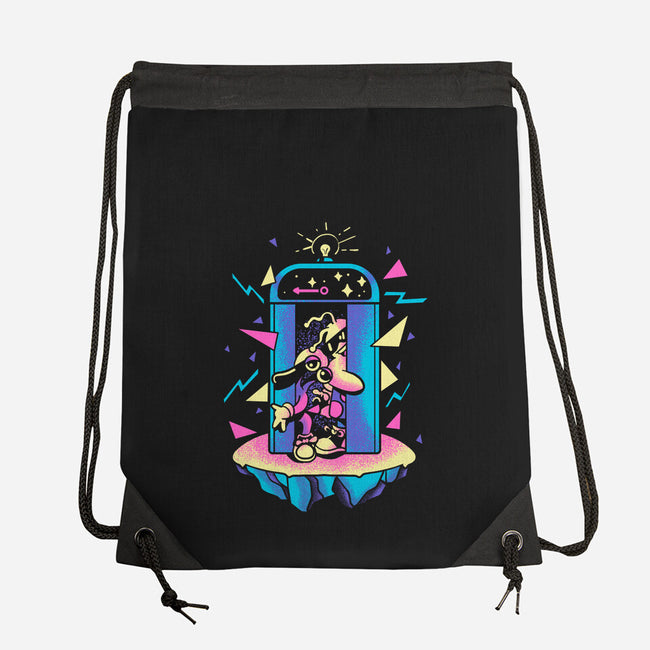 Going Home-none drawstring bag-Sketchdemao