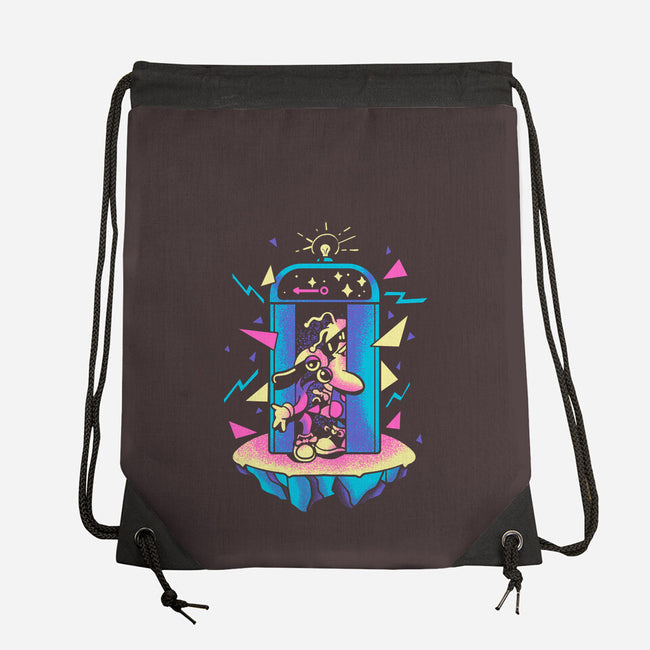 Going Home-none drawstring bag-Sketchdemao