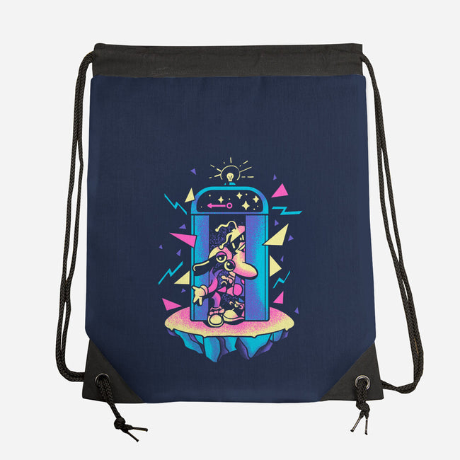 Going Home-none drawstring bag-Sketchdemao