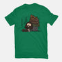 Rubeus Brown!-womens fitted tee-Raffiti