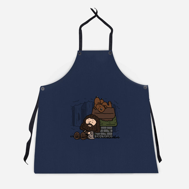 Rubeus Brown!-unisex kitchen apron-Raffiti