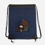 Rubeus Brown!-none drawstring bag-Raffiti