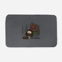 Rubeus Brown!-none memory foam bath mat-Raffiti