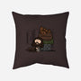 Rubeus Brown!-none removable cover w insert throw pillow-Raffiti