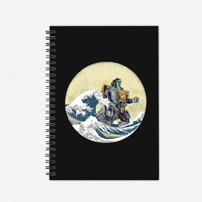 Dragon Wave-none dot grid notebook-zascanauta