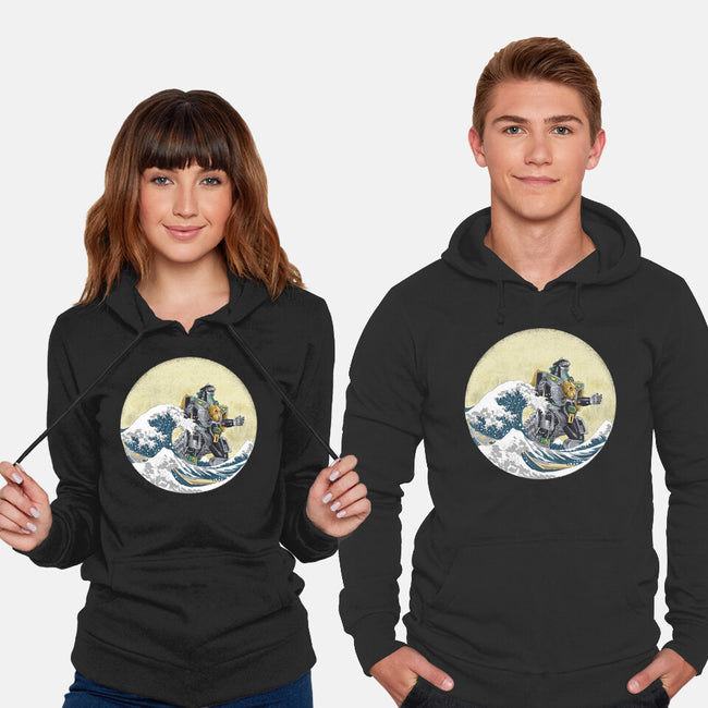Dragon Wave-unisex pullover sweatshirt-zascanauta