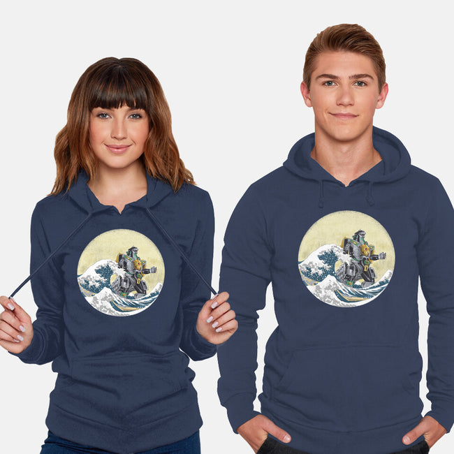 Dragon Wave-unisex pullover sweatshirt-zascanauta