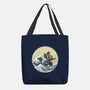 Dragon Wave-none basic tote-zascanauta
