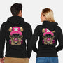 Monster Inside-unisex zip-up sweatshirt-RamenBoy